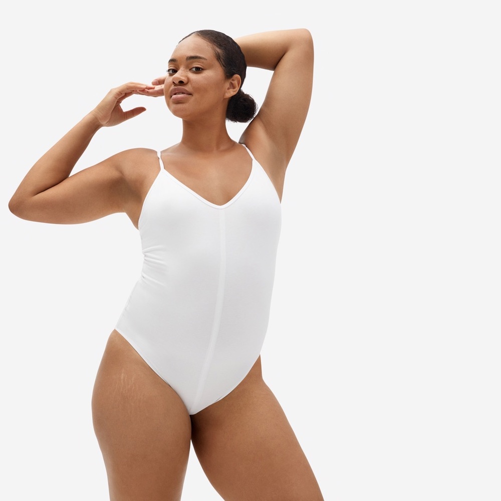Everlane Cami Bodysuit in White